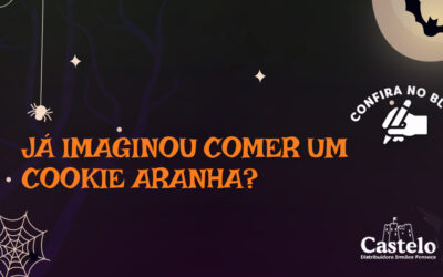 COOKIE DE CHOCOLATE COM BRIGADEIRO ARANHA