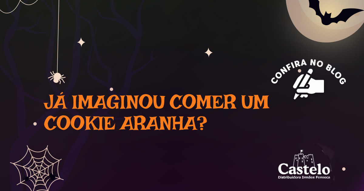 COOKIE DE CHOCOLATE COM BRIGADEIRO ARANHA