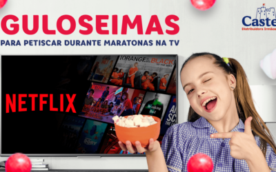 Guloseimas para petiscar durante maratonas na tv